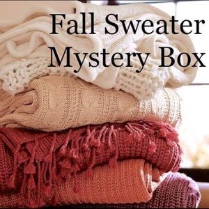 MYSTERY BOX | stylish sweaters for the fall 🍁